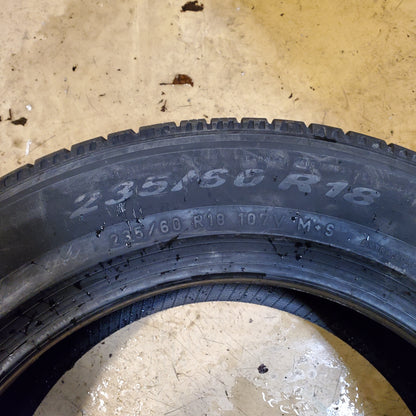 PIRELLI SCORPION AS PLUS 3 BSW P 235 60 18 107V XL ALL SEASON TIRE 3918100
