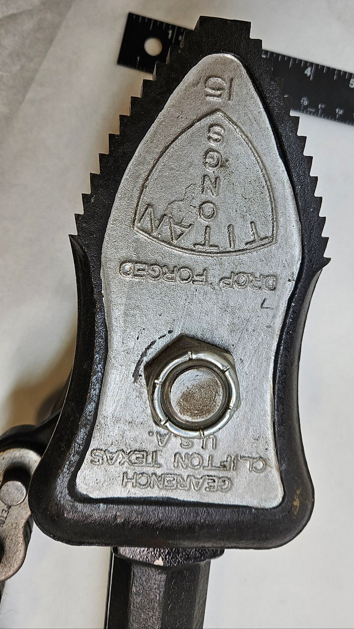 GEARENCH DROP FORGED TITAN TONGS 15 C150 TITAN W02
