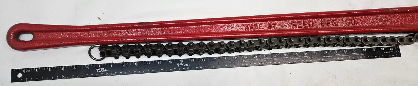 REED WA48 CHAIN WRENCH HEAVY DUTY 6" PIPE AND FITTINGS