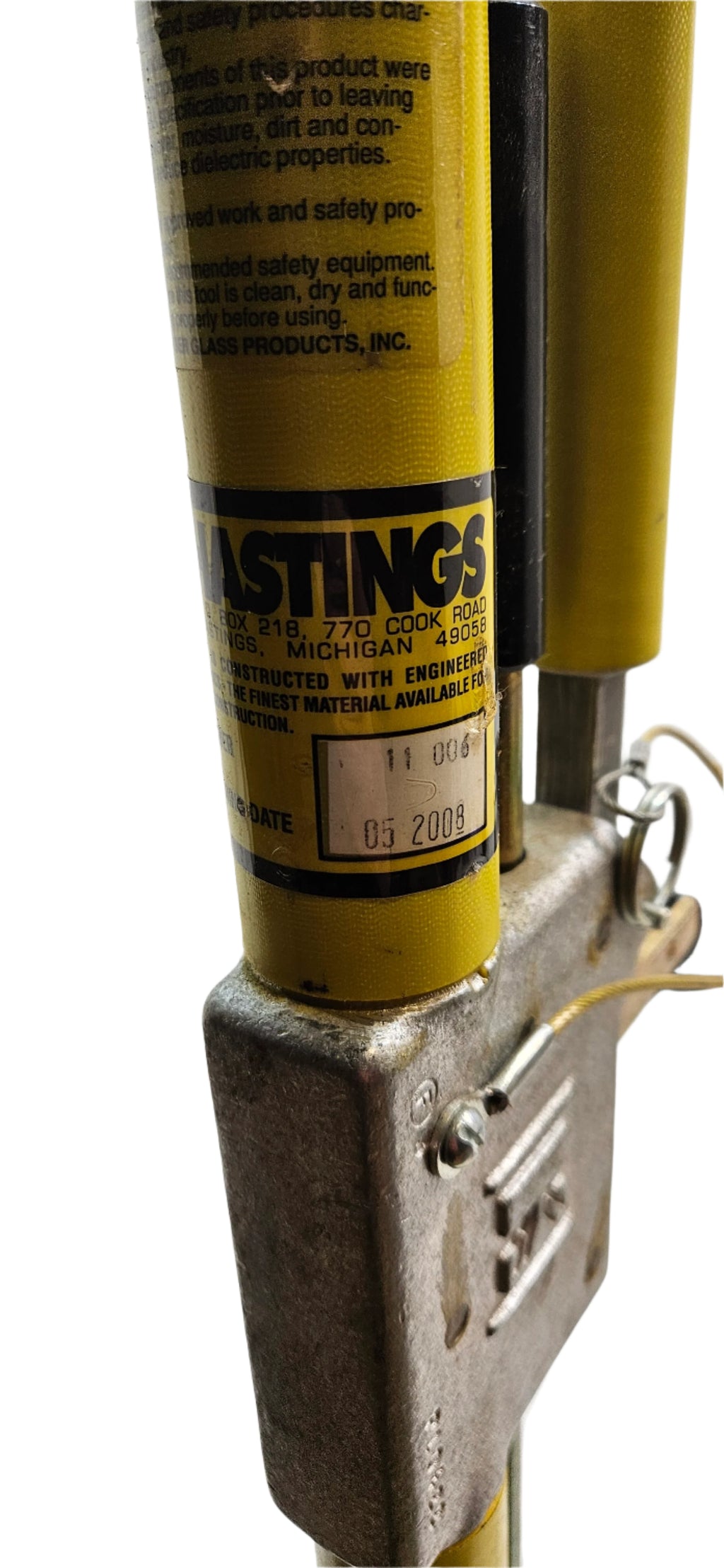 HASTINGS FIBERGLASS RATCHET CUTTER WITH ACSR CUTTER HEAD, 6 FT 11 006 (A)