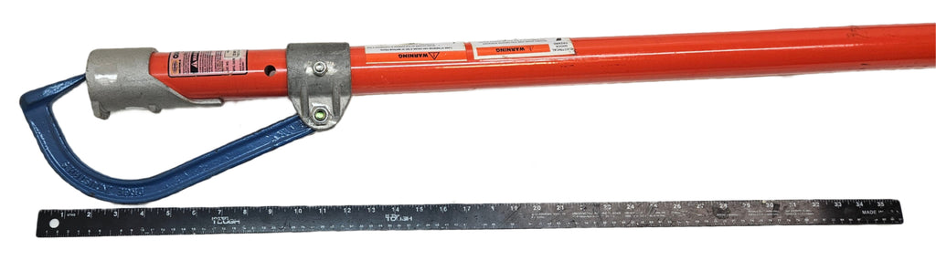 HUBBELL - C3050008 - 1-PIECE HIGH CARBON STEEL CANT HOOK WITH ORANGE EPOXIGLAS HANDLE