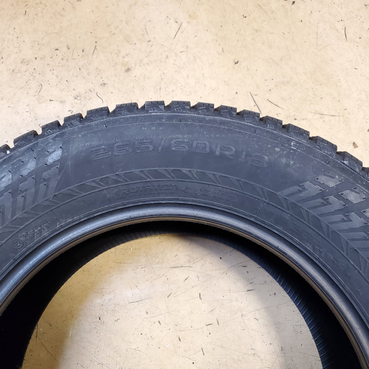 4 NOKIAN HAKKAPELIITTA 10 SUV STUDDED P 265 60 18 114T XL WINTER TIRE TS32493