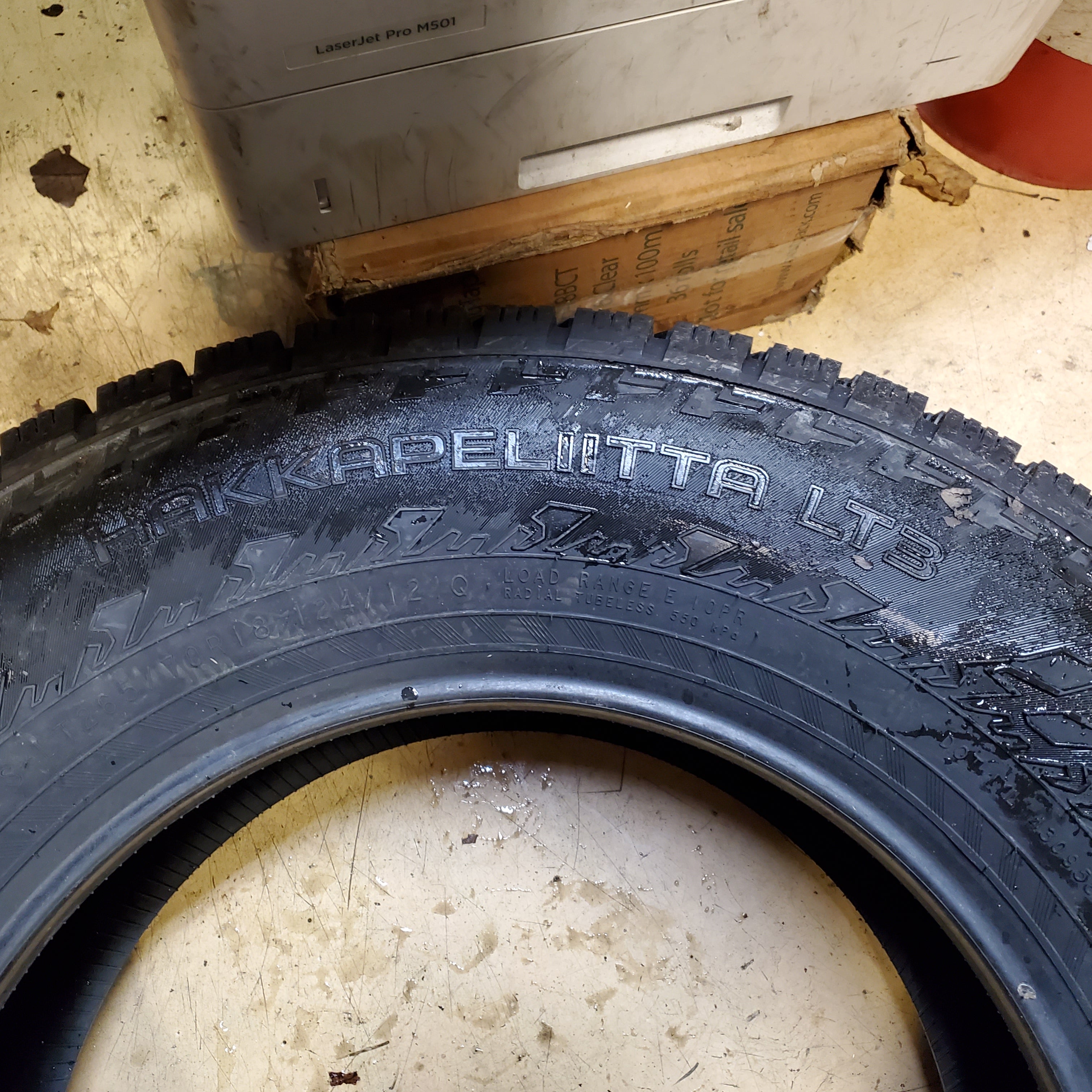 NOKIAN HAKKAPELIITTA LT3 BSW LT 265 70 18 124/121Q 10 PLY WINTER TIRE T430958