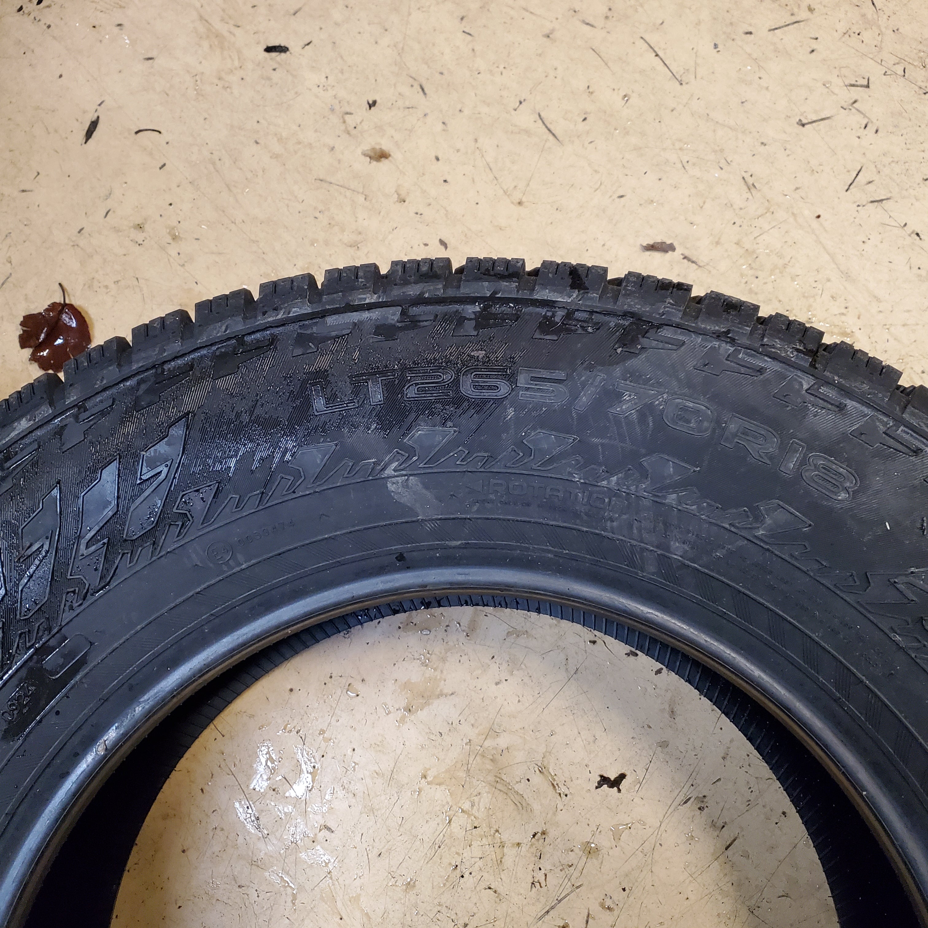 NOKIAN HAKKAPELIITTA LT3 BSW LT 265 70 18 124/121Q 10 PLY WINTER TIRE T430958