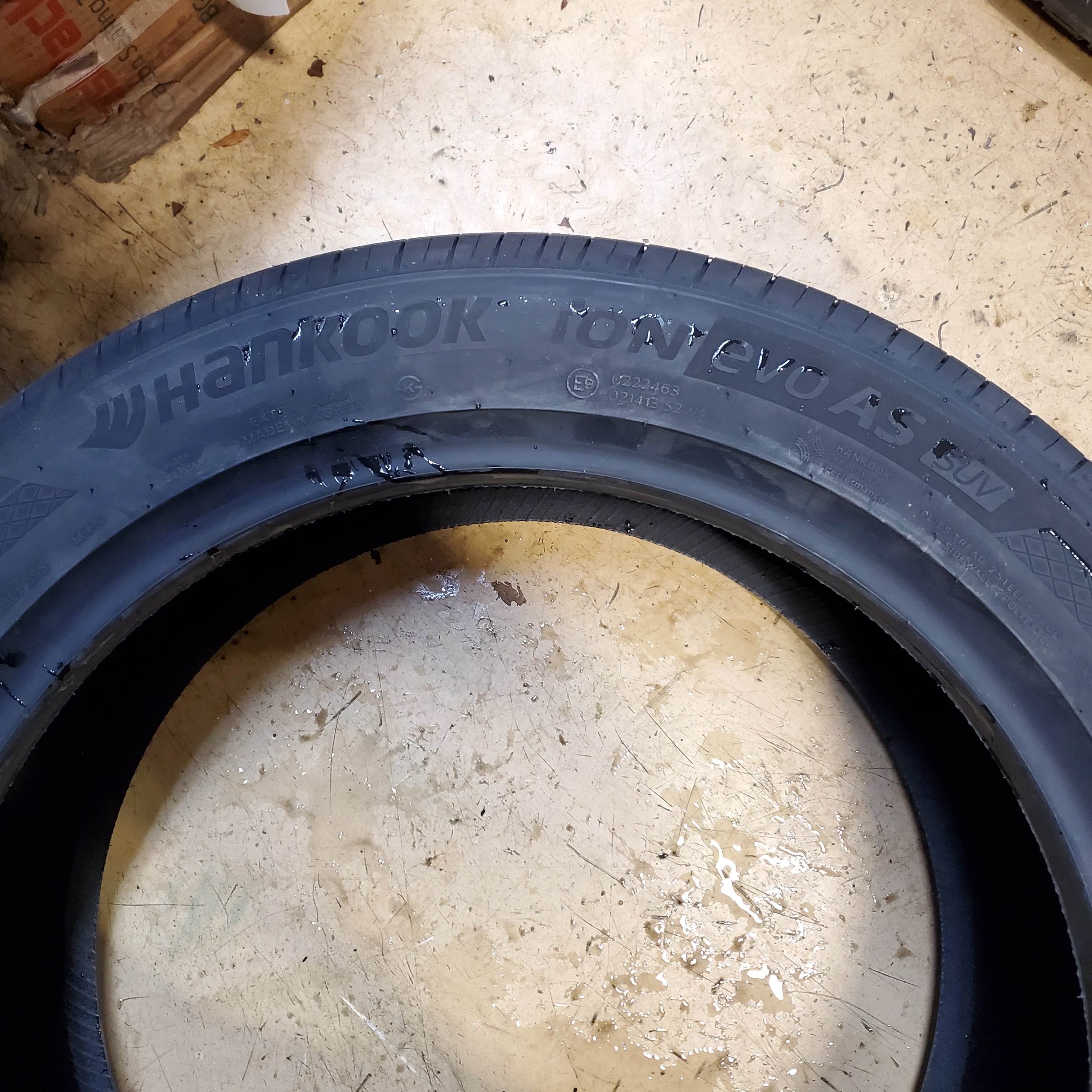 HANKOOK ION EVO AS SUV BSW P 255 45 19 104W XL ALL SEASON EV TIRE 1033215