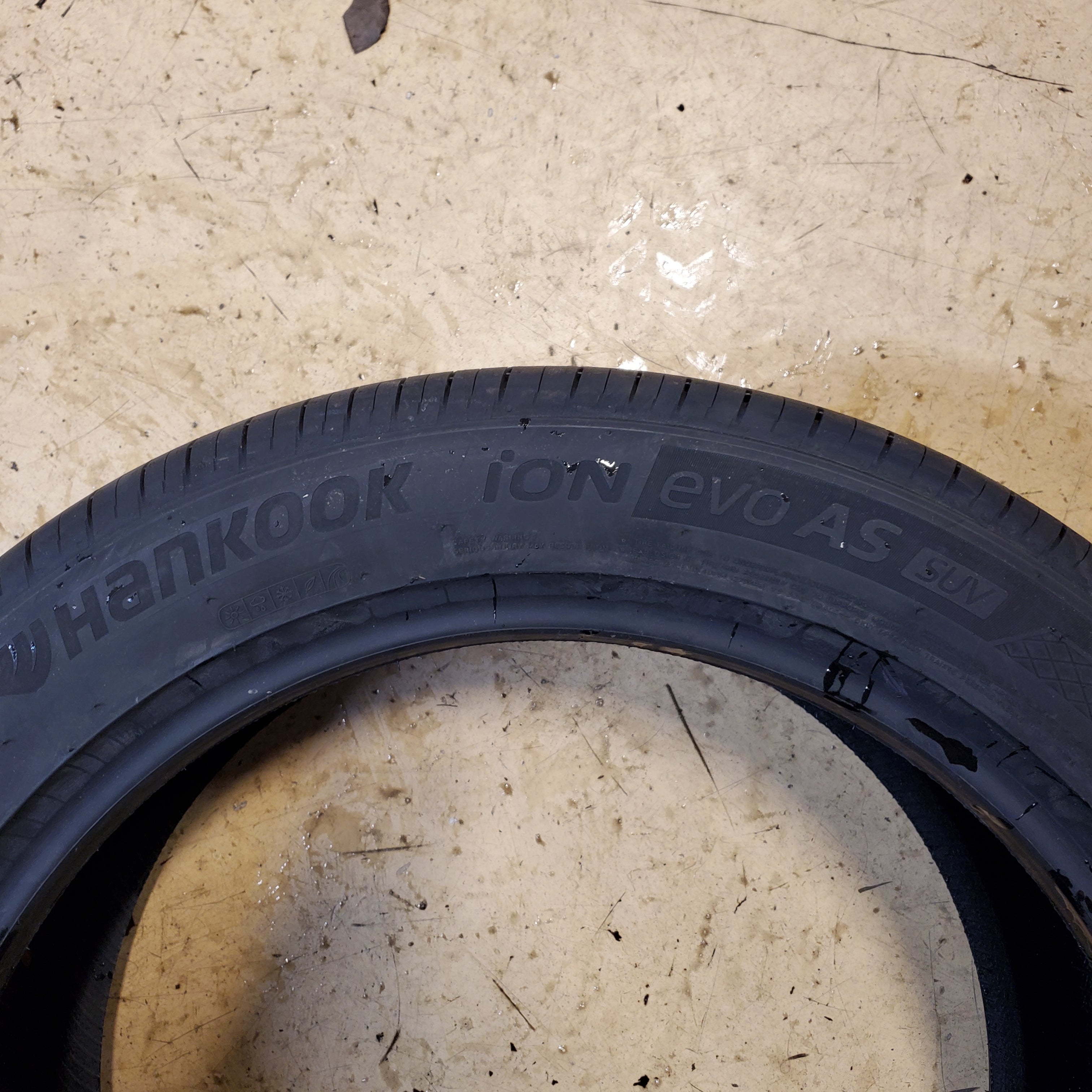 HANKOOK ION EVO AS SUV BSW P 255 45 19 104W XL ALL SEASON EV TIRE 1033215