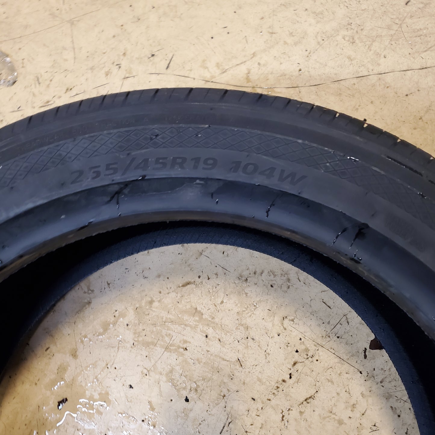 2 HANKOOK ION EVO AS SUV BSW P 255 45 19 104W XL ALL SEASON EV TIRE 1033215