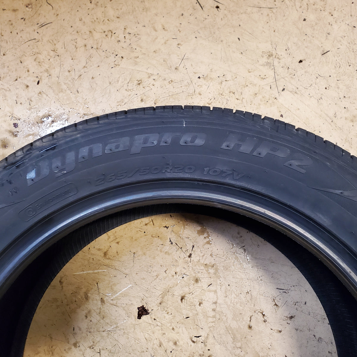 4 HANKOOK DYNAPRO HP2 BSW P 265 50 20 107V ALL SEASON TIRE 1015277