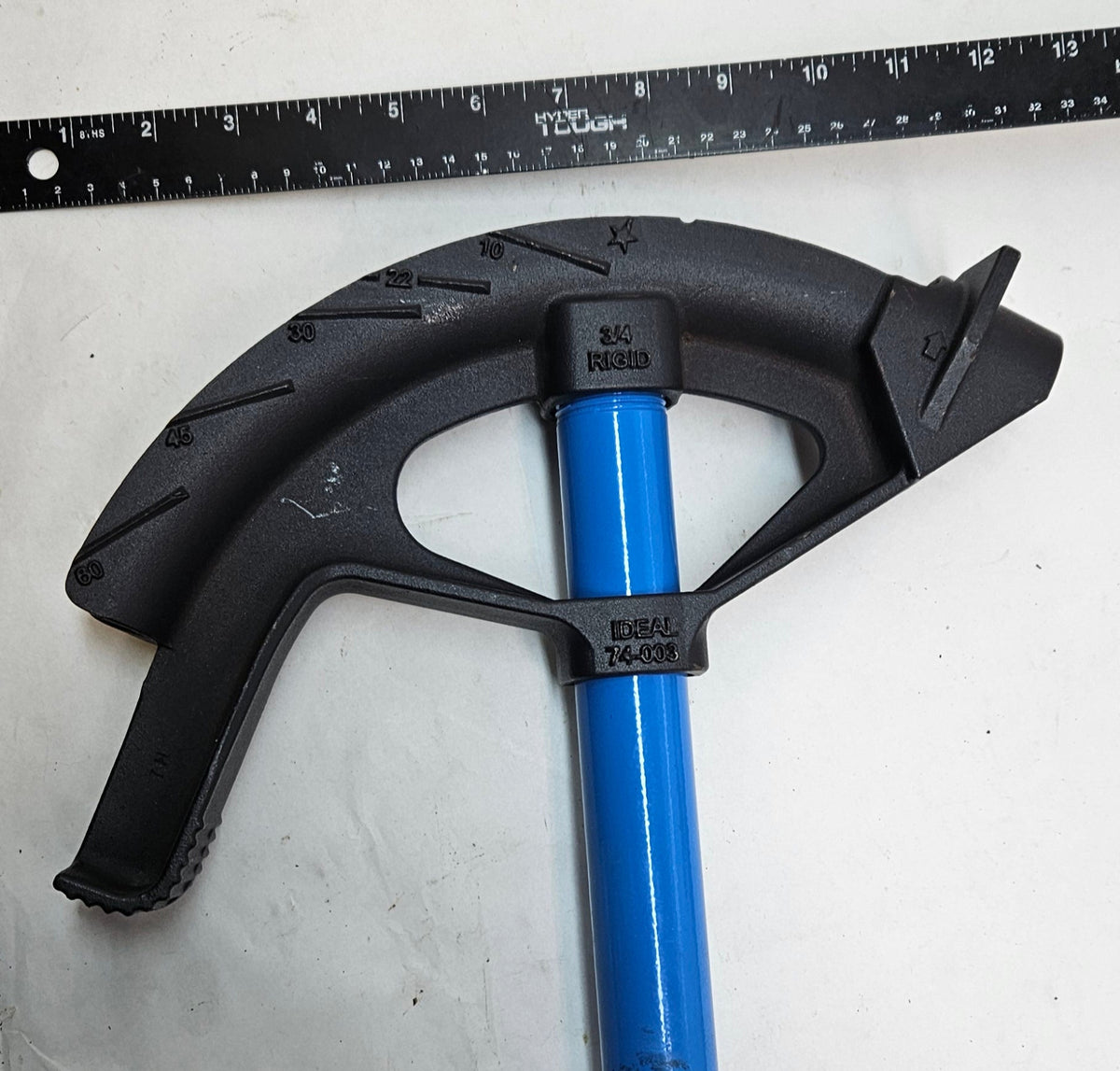 IDEAL CONDUIT BENDER, 1 IN" EMT, 3/4 RIGID 74-028