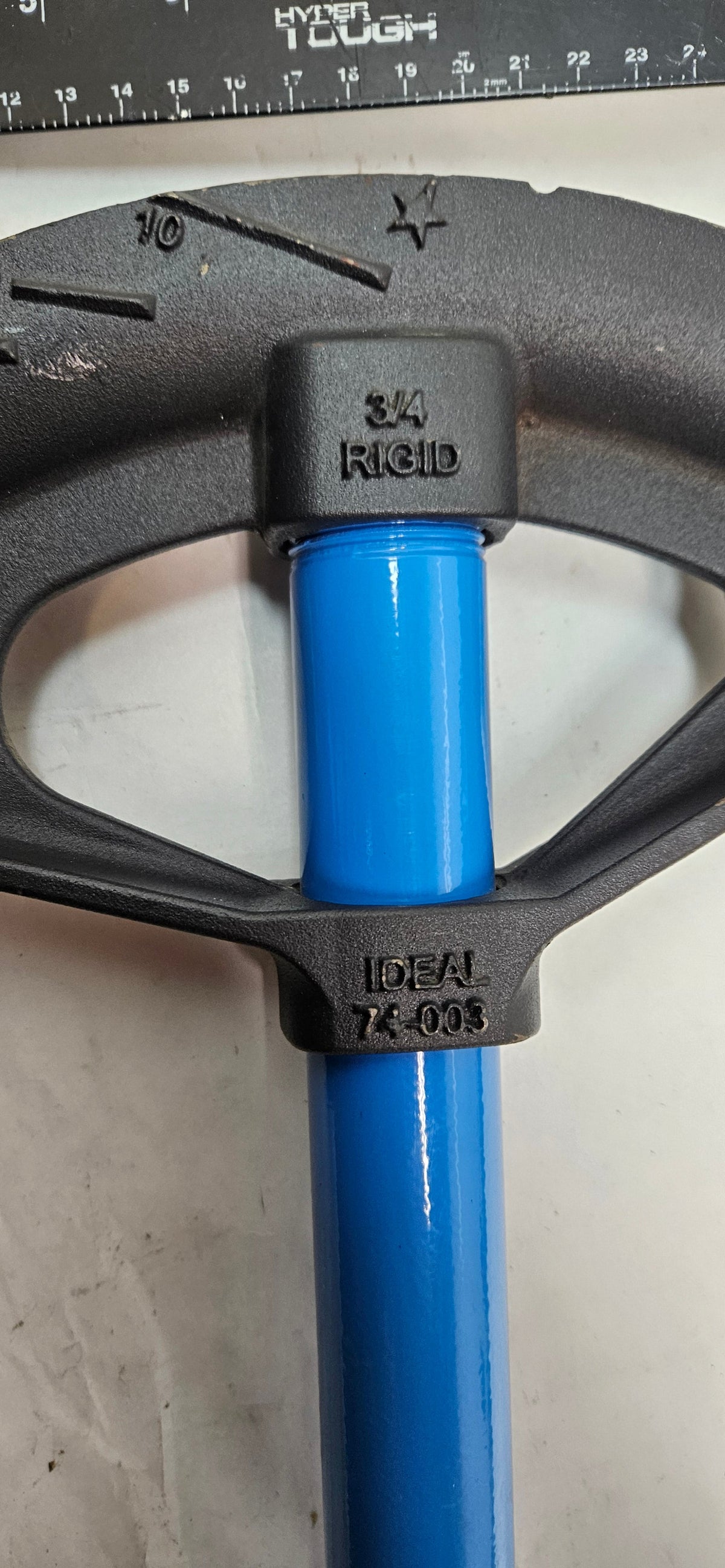 IDEAL CONDUIT BENDER, 1 IN" EMT, 3/4 RIGID 74-028
