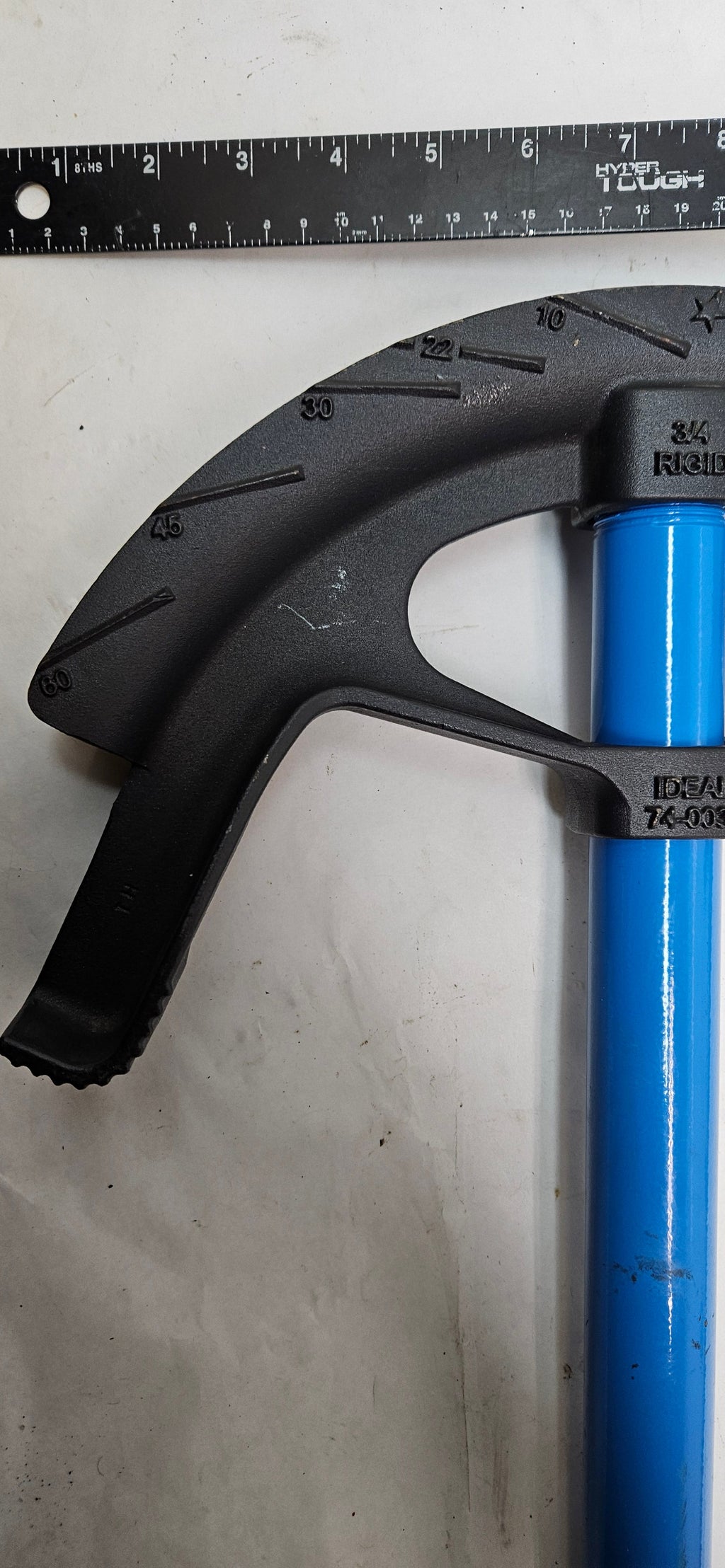 IDEAL CONDUIT BENDER, 1 IN" EMT, 3/4 RIGID 74-028