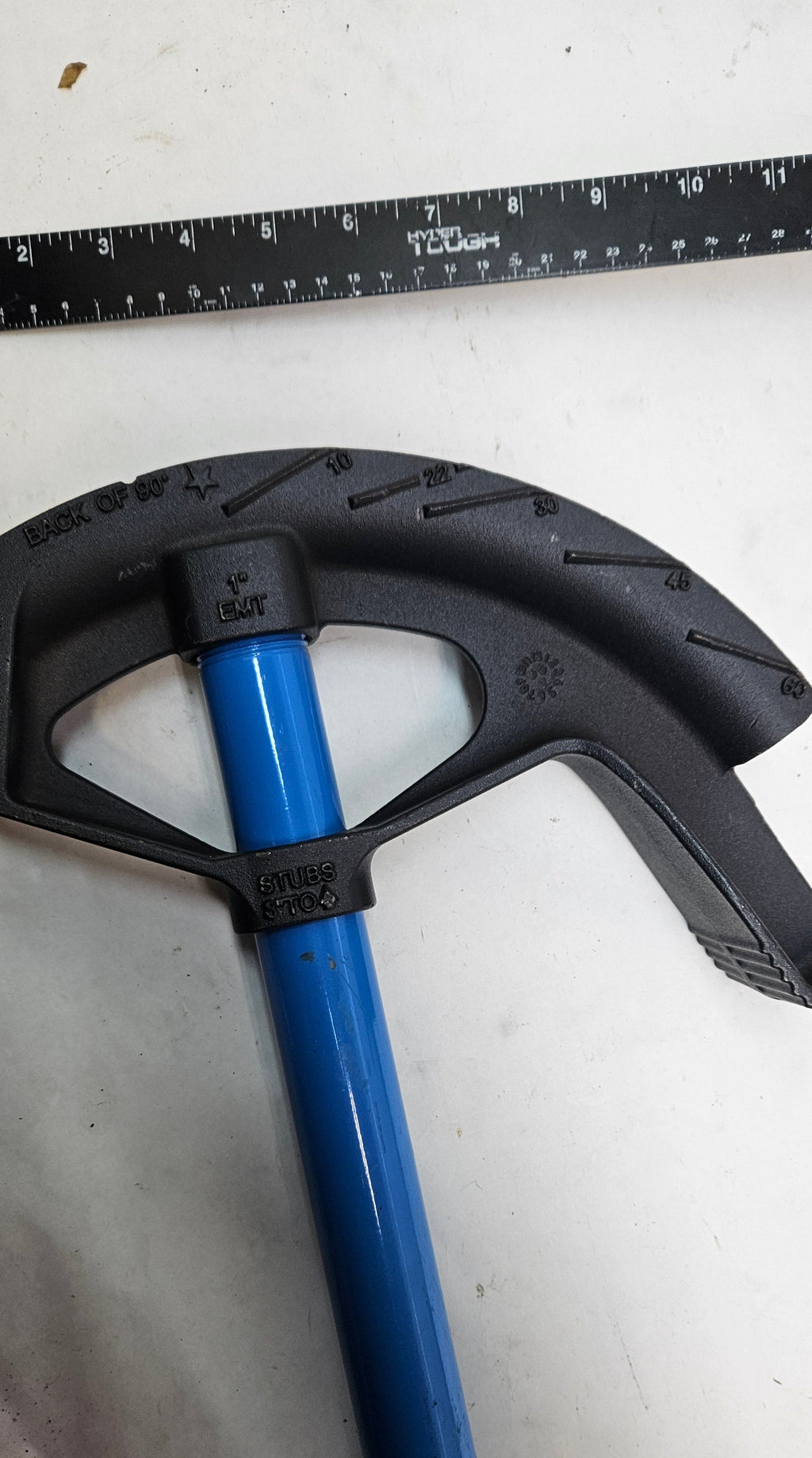 IDEAL CONDUIT BENDER, 1 IN" EMT, 3/4 RIGID 74-028