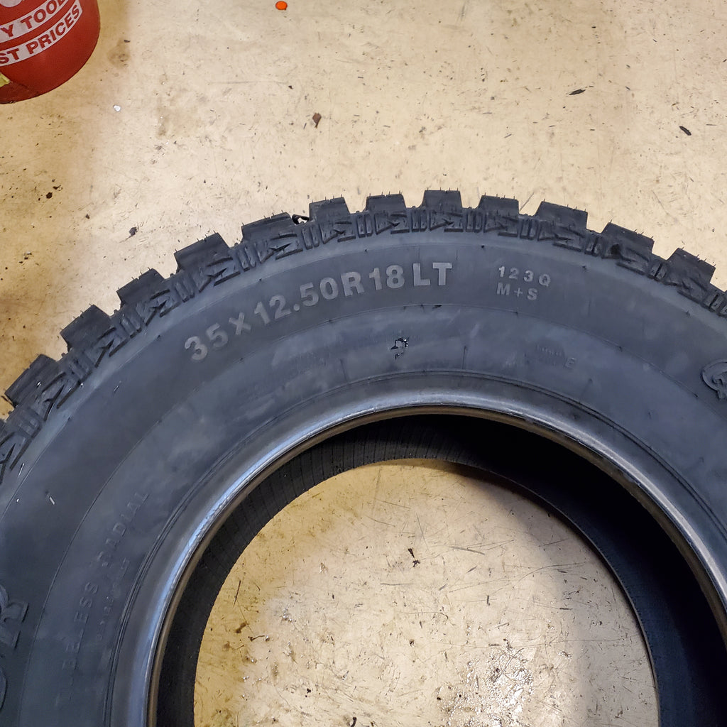 2 GLADIATOR QR900-M/T BSW LT 35 12.5 18 123Q 10PLY MUD TERRAIN TIRE 1932258352