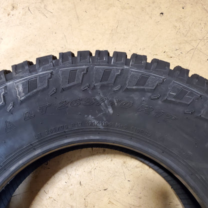 2 PIRELLI SCORPION ALL TERRAIN PLUS BSW LT 265 70 17 121S LRE 10PLY TIRE 2723500