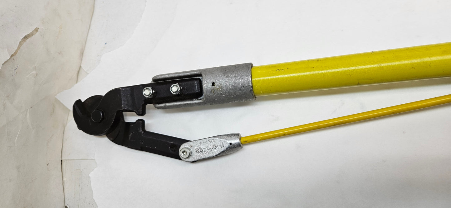 HASTINGS FIBERGLASS RATCHET CUTTER WITH ACSR CUTTER HEAD, 6 FT 11 006 (B)