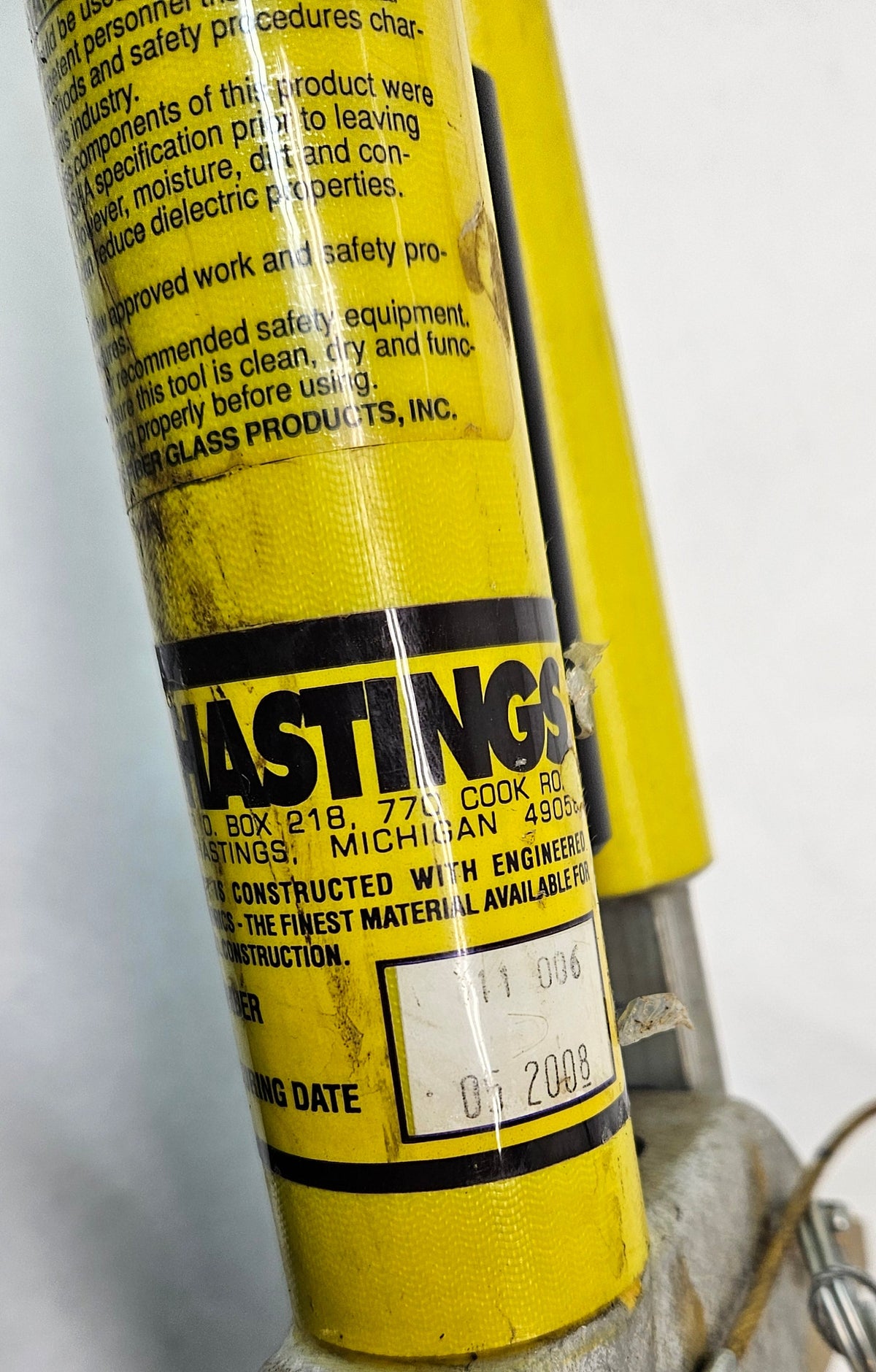 HASTINGS FIBERGLASS RATCHET CUTTER WITH ACSR CUTTER HEAD, 6 FT 11 006 (B)