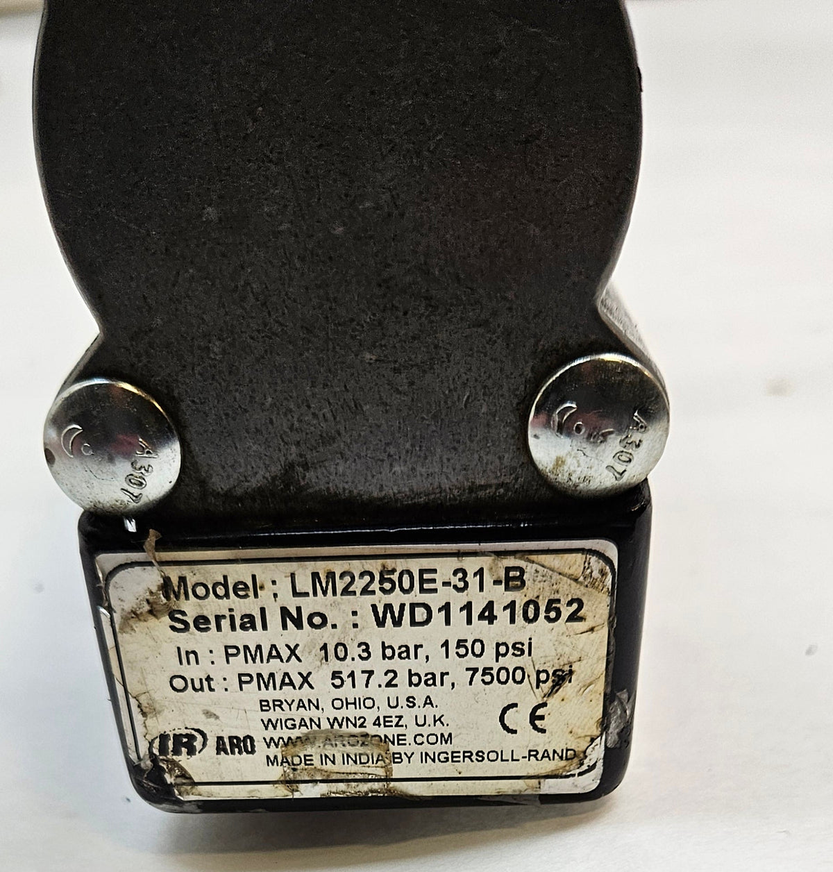 ARO LM2250E-31-B CHOP-CHECK GREASE PUMP
