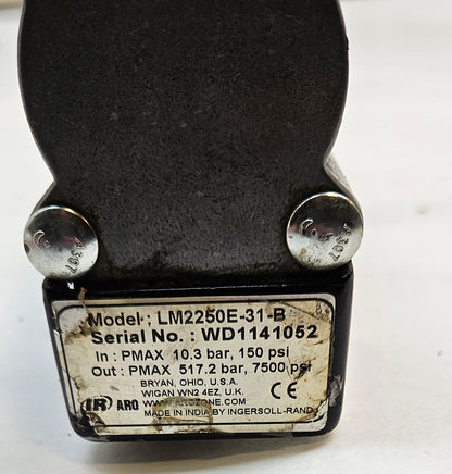 ARO LM2250E-31-B CHOP-CHECK GREASE PUMP