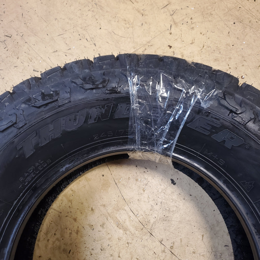 NOS THUNDERER RANGER A/TR BSW P 245 75 16 111T ALL TERRAIN TIRE TH1703