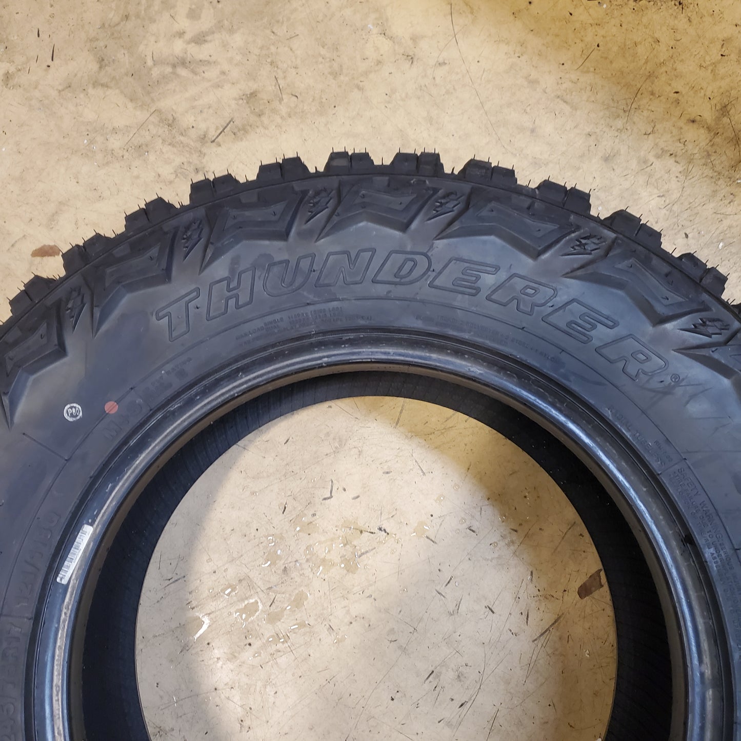 THUNDERER TRAC GRIP M/T R408 BSW LT 245 75 17 121/118Q 10 PLY MUD TIRE TH2471