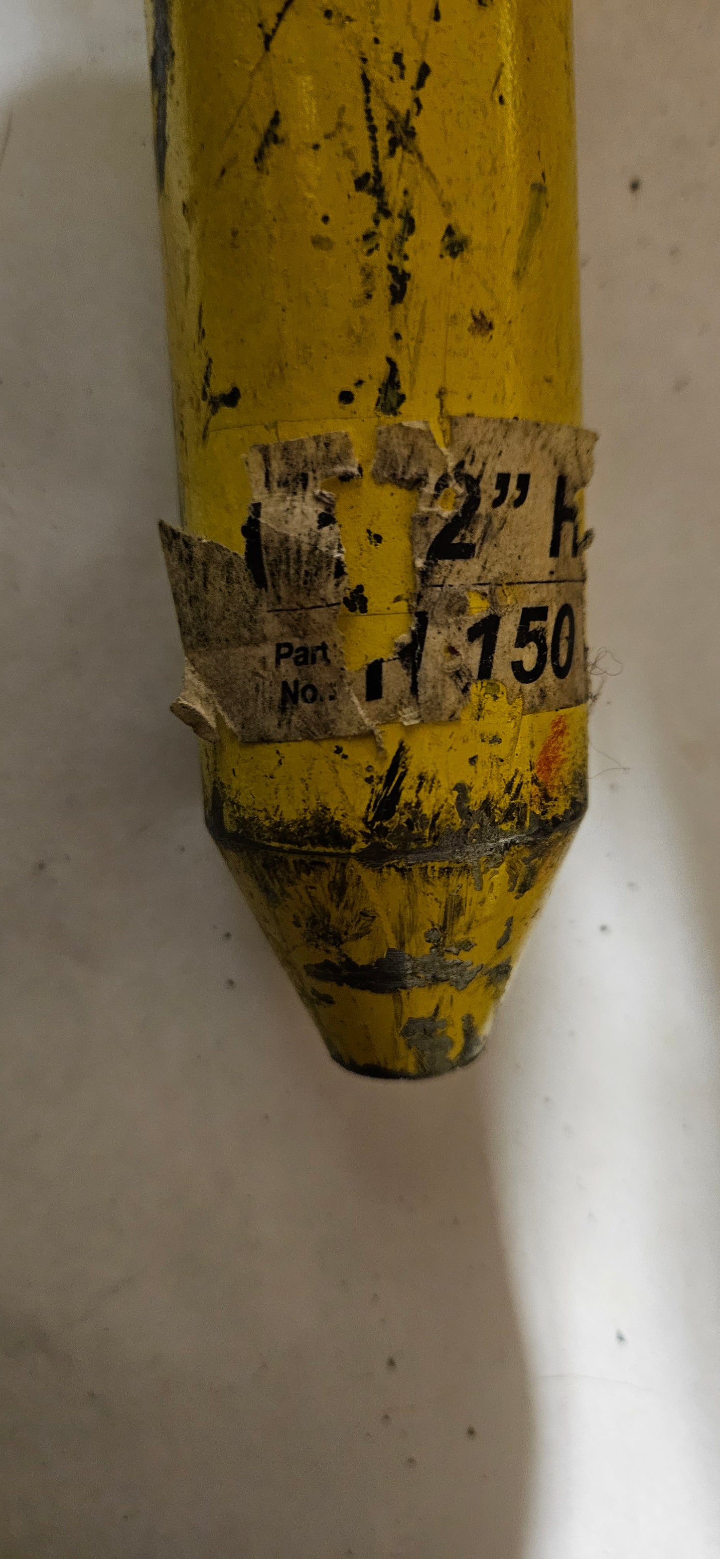 OZTEC H 150 1-1/2 INCH VIBRATOR STEEL HEAD