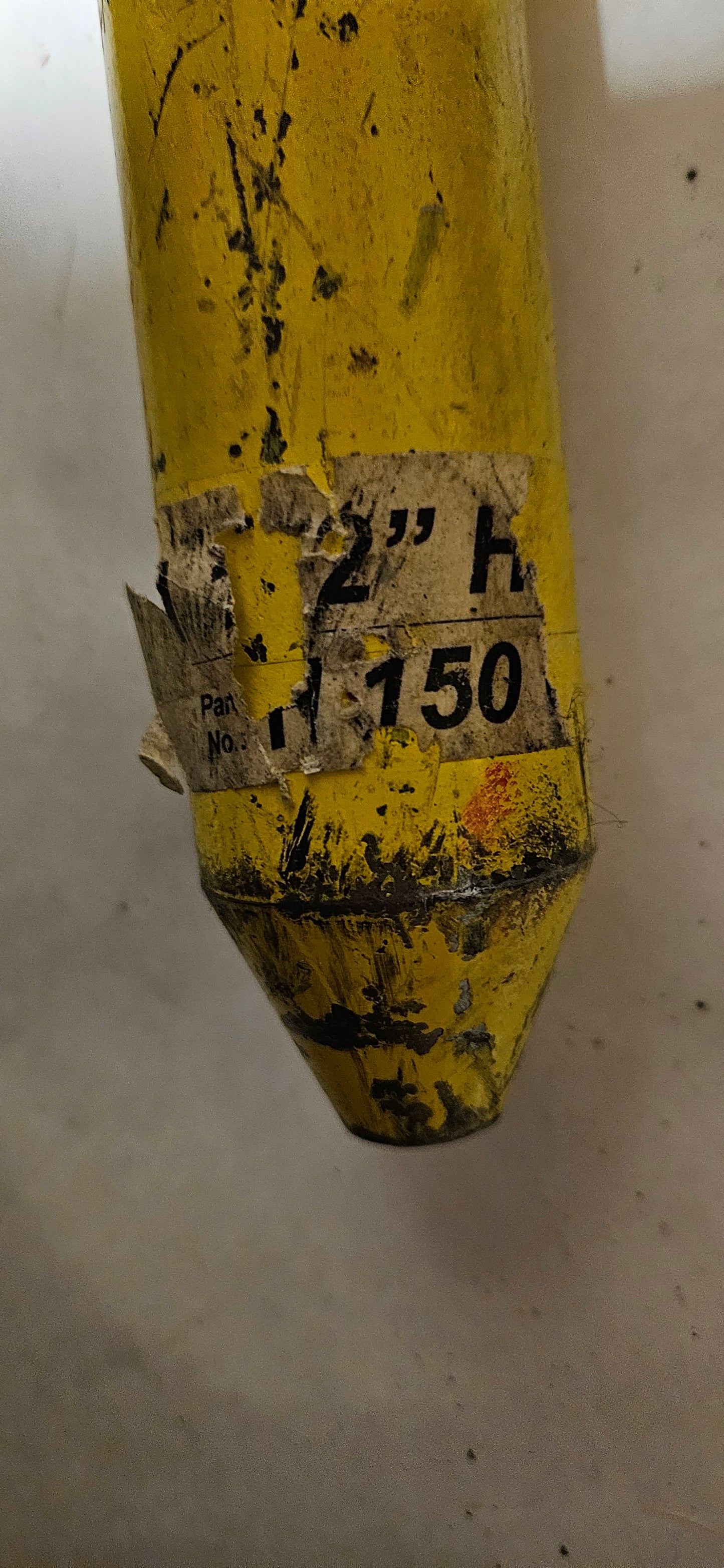 OZTEC H 150 1-1/2 INCH VIBRATOR STEEL HEAD
