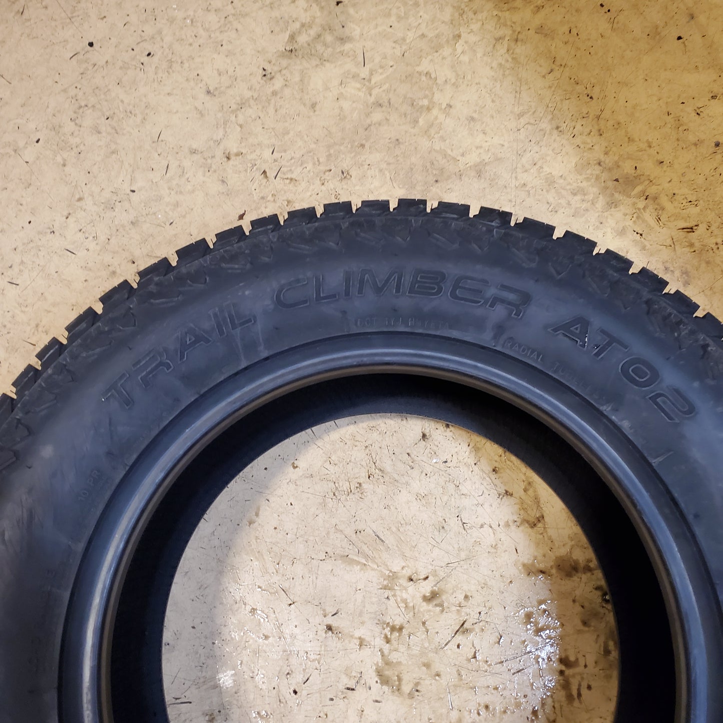 SUMMIT TRAIL CLIMBER AT02 BSW LT 245 70 17 119/116S 10 PLY ALL TERRAIN TIRE 20926