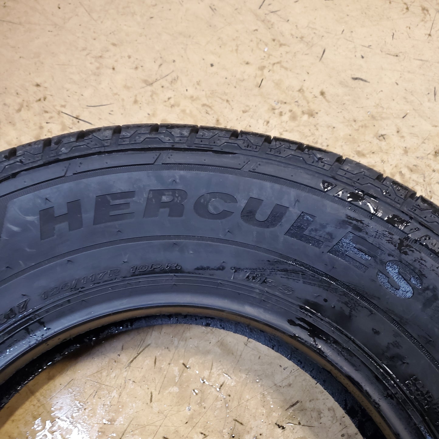 2 HERCULES TERRA TRAC CH4 BSW LT 235 80 17 120/117R 10 PLY HIGHWAY TIRE 96437