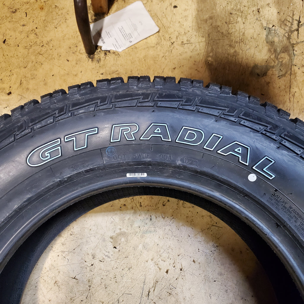 GT RADIAL ADVENTURO AT3 OWL P 275 65 18 114T ALL TERRAIN TIRE 100A1904