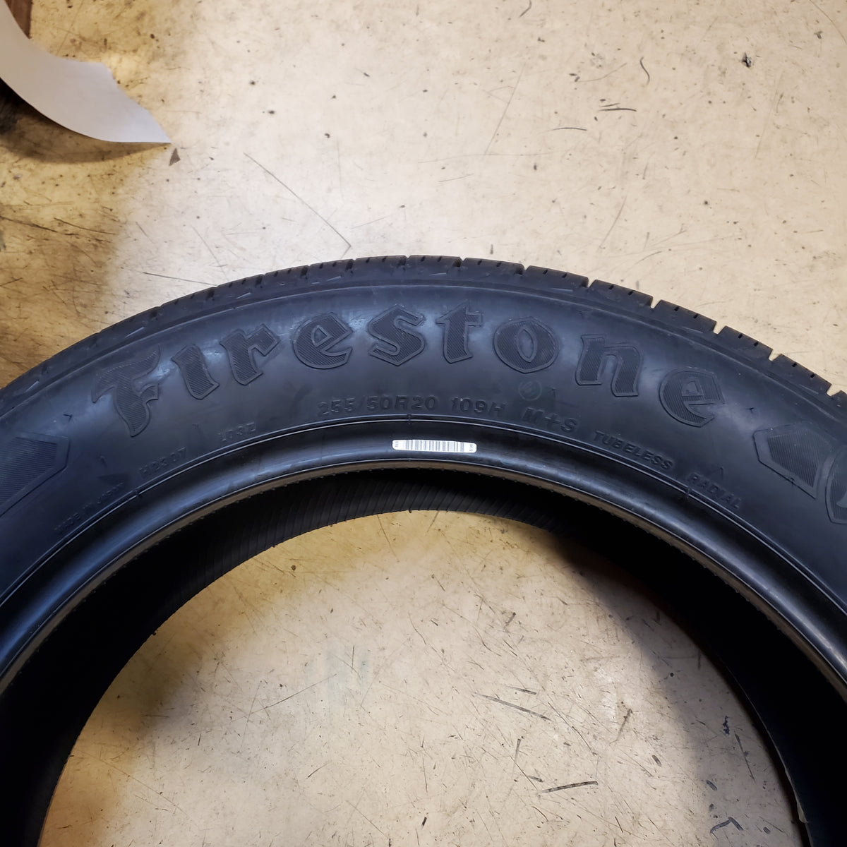 4 FIRESTONE DESTINATION LE3 BSW P 255 50 20 109H XL ALL SEASON TIRE 005406