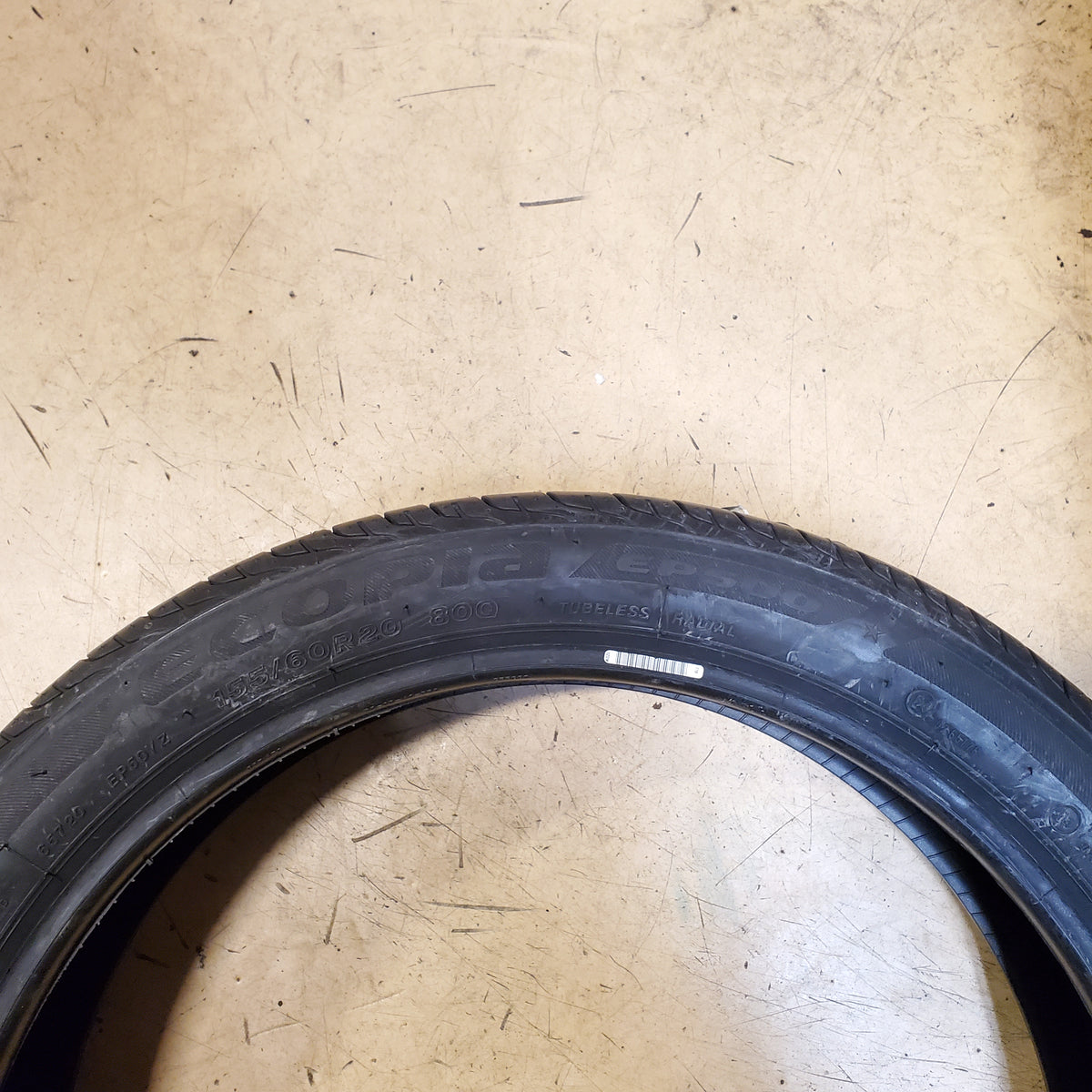 BRIDGESTONE ECOPIA EP500 BSW P 155 60 20 80Q UHP TIRE 001628