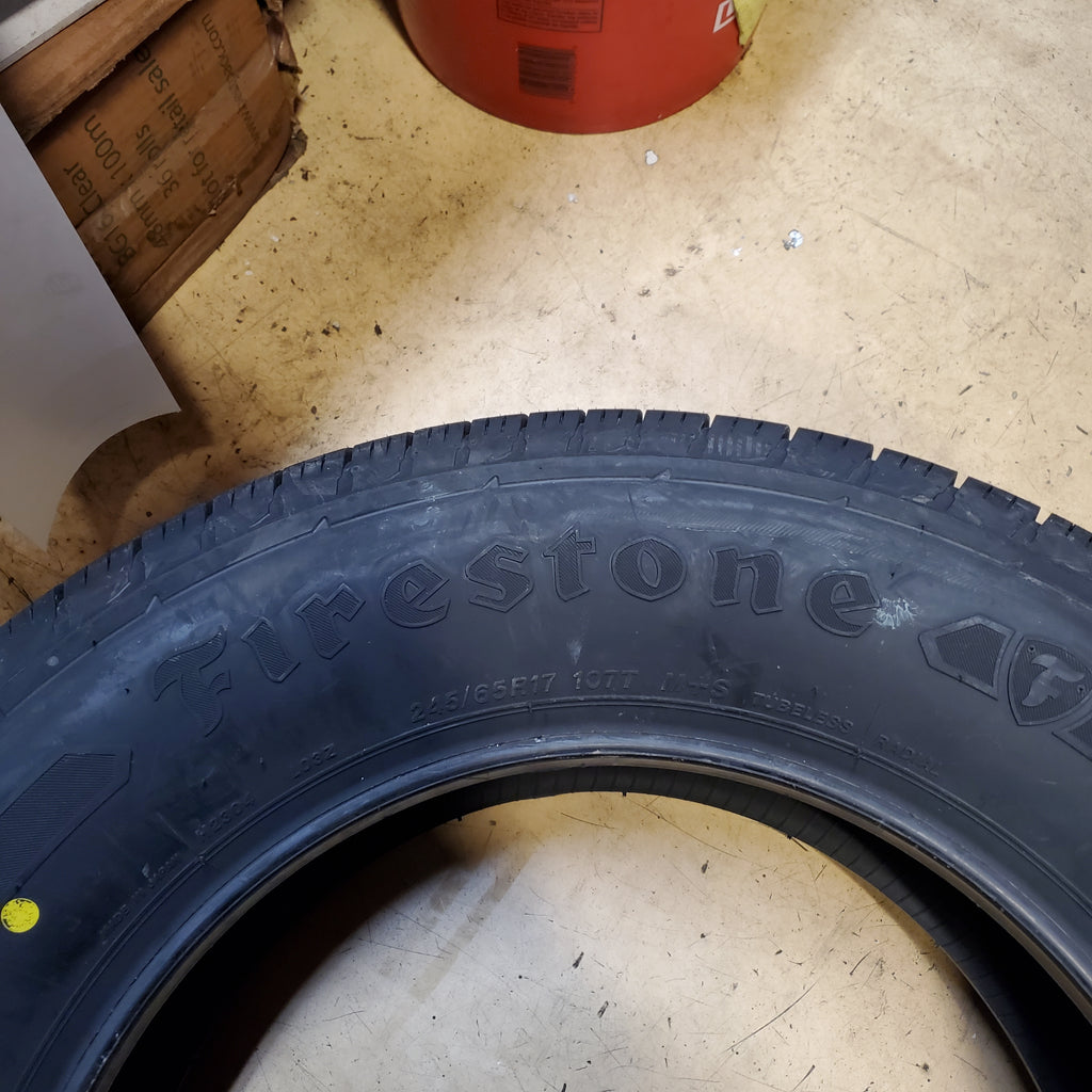 2 FIRESTONE DESTINATION LE3 BSW P 245 65 17 107T ALL SEASON TIRE 014818