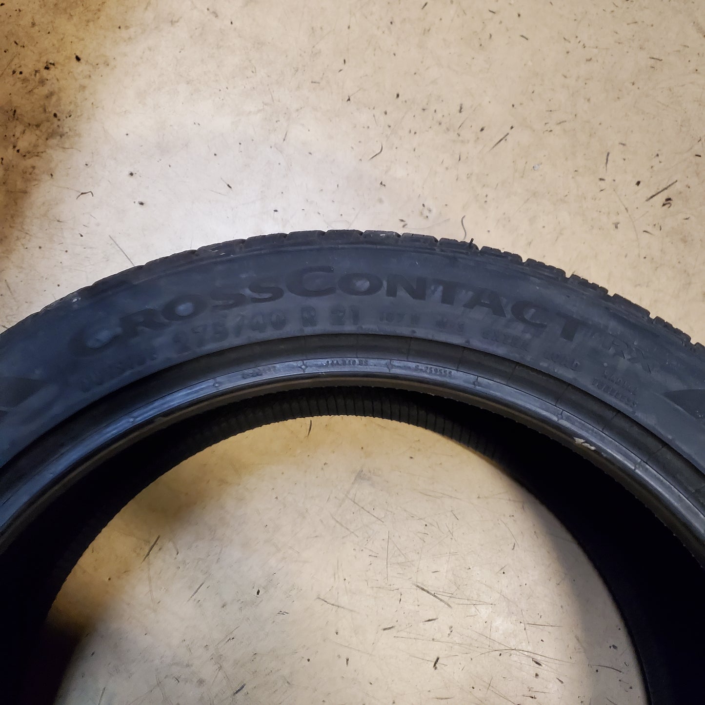 2 CONTINENTAL CROSSCONTACT RX BSW SELF SEAL P 275 40 21 107H XL ALL SEASON TIRES 03591710000