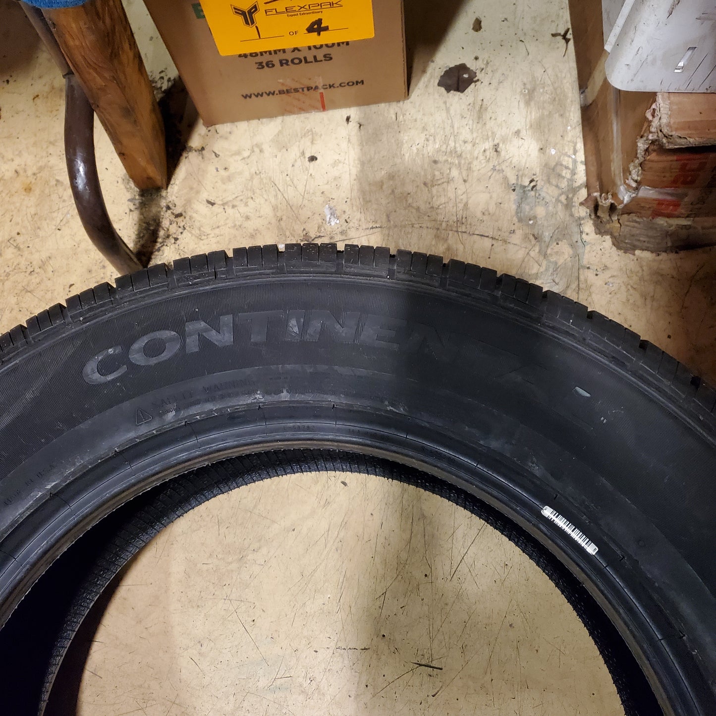 CONTINENTAL CROSSCONTACT LX25 BSW P 275 55 19 111H ALL SEASON TIRE 15491570000