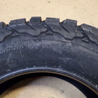 BFGOODRICH ALL-TERRAIN T/A KO2 RWL LT 275 65 18 123/120R 10 PLY TIRE 19463