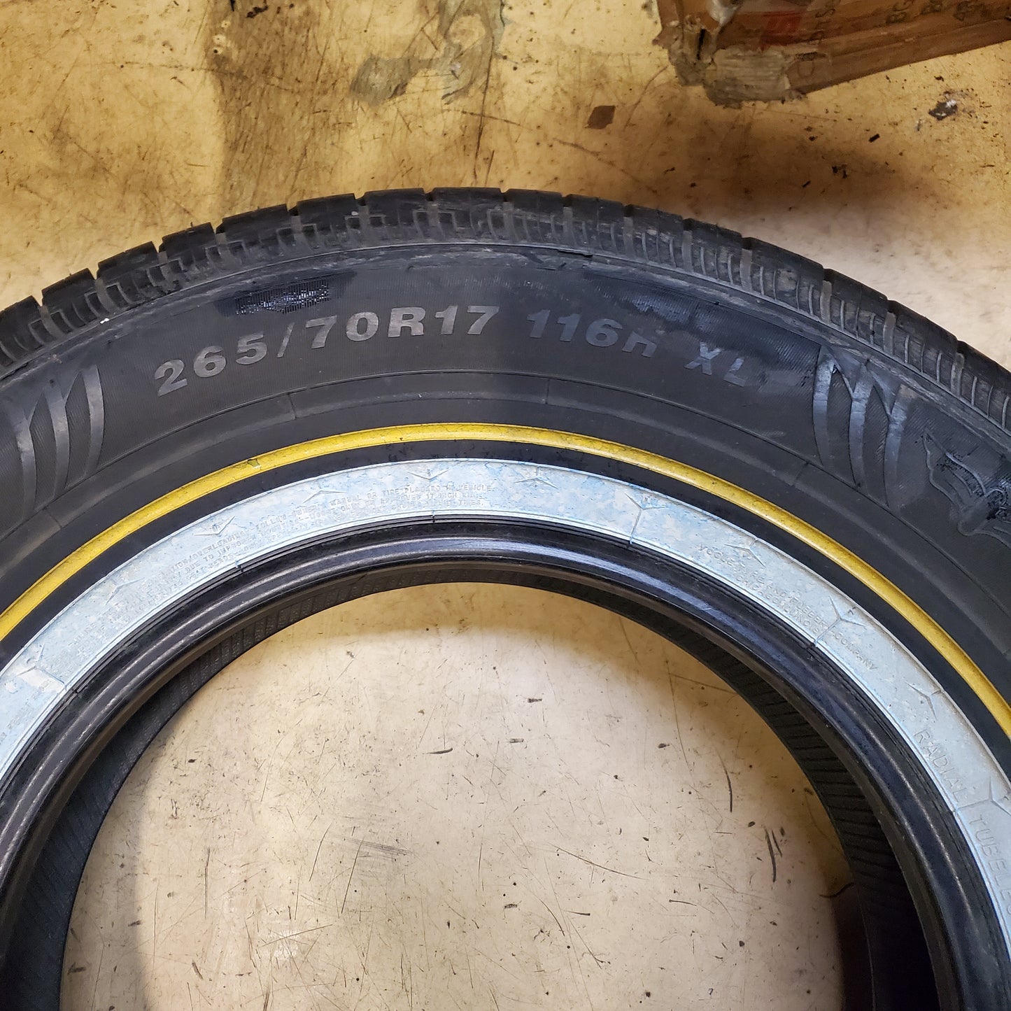 VOGUE CUSTOM BUILT RADIAL SCT2 WG P 265 70 17 116H XL ALL SEASON TIRE 3213175