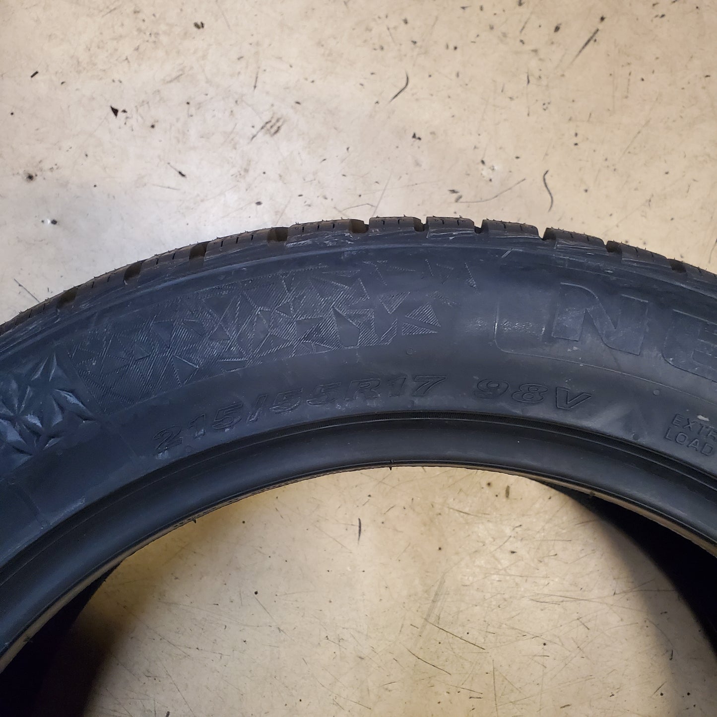 NEXEN WINGUARD SPORT 2 BSW P 215 55 17 98V XL WINTER TIRE 15487NXK