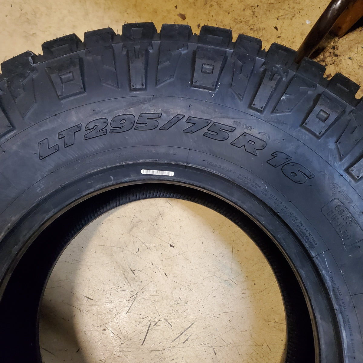 NITTO RIDGE GRAPPLER BSW LT 295 75 16 128/125Q 10 PLY ALL TERRAIN TIRE 217950