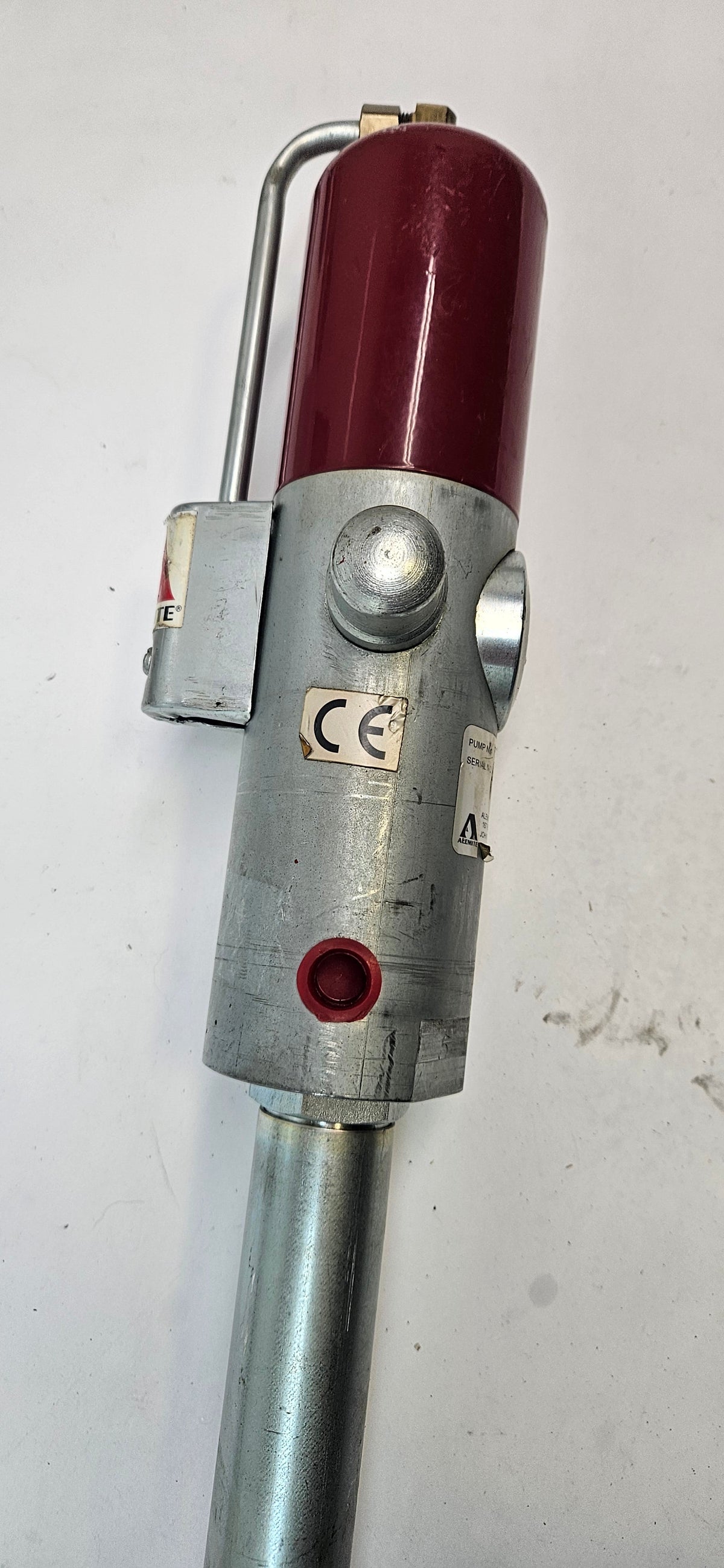 ALEMITE HIGH-PRESSURE STRIPPED PUMP WITH 50:1 RATIO AND 120 LBS/50 KG CONTAINER SIZE - 331380-A5