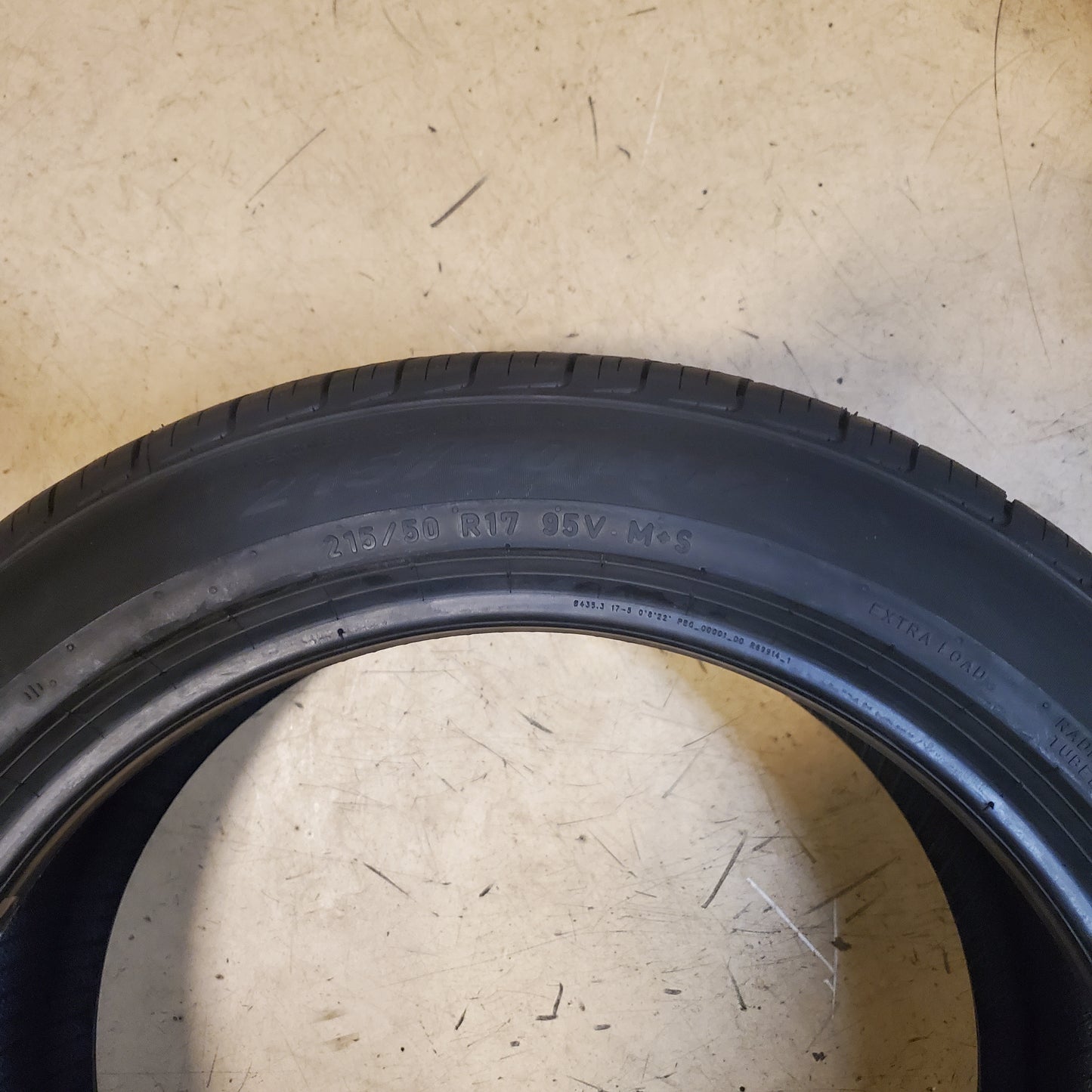 PIRELLI P4 PERSIST AS PLUS BSW P 215 50 17 95V XL ALL SEASON TIRE 4077100