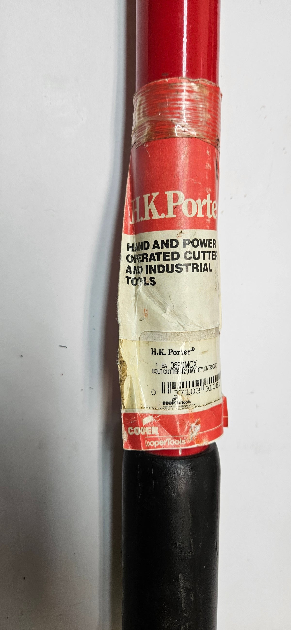 HK PORTER 42" INDUSTRIAL GRADE CENTER CUT BOLT CUTTERS 11/16IN, 0590MC