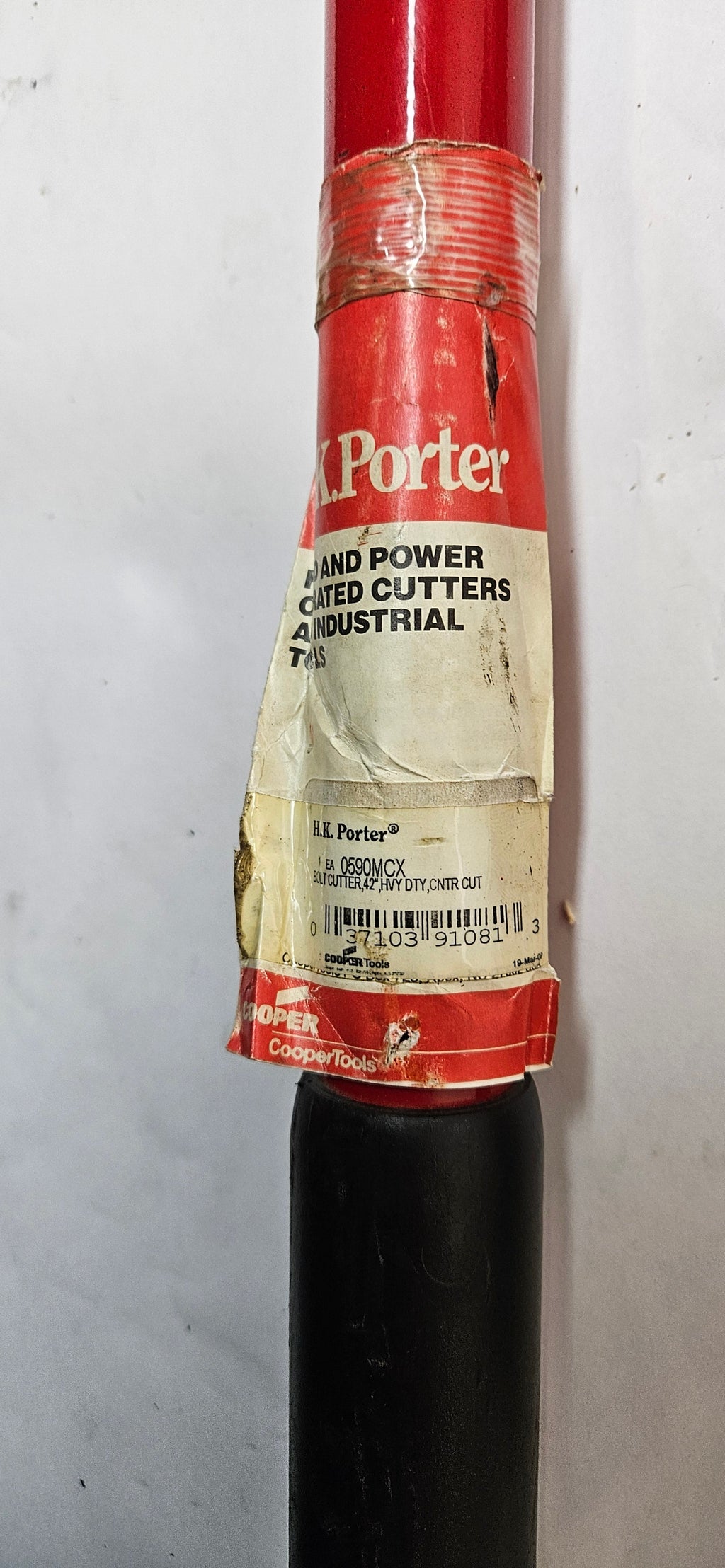 HK PORTER 42" INDUSTRIAL GRADE CENTER CUT BOLT CUTTERS 11/16IN, 0590MC