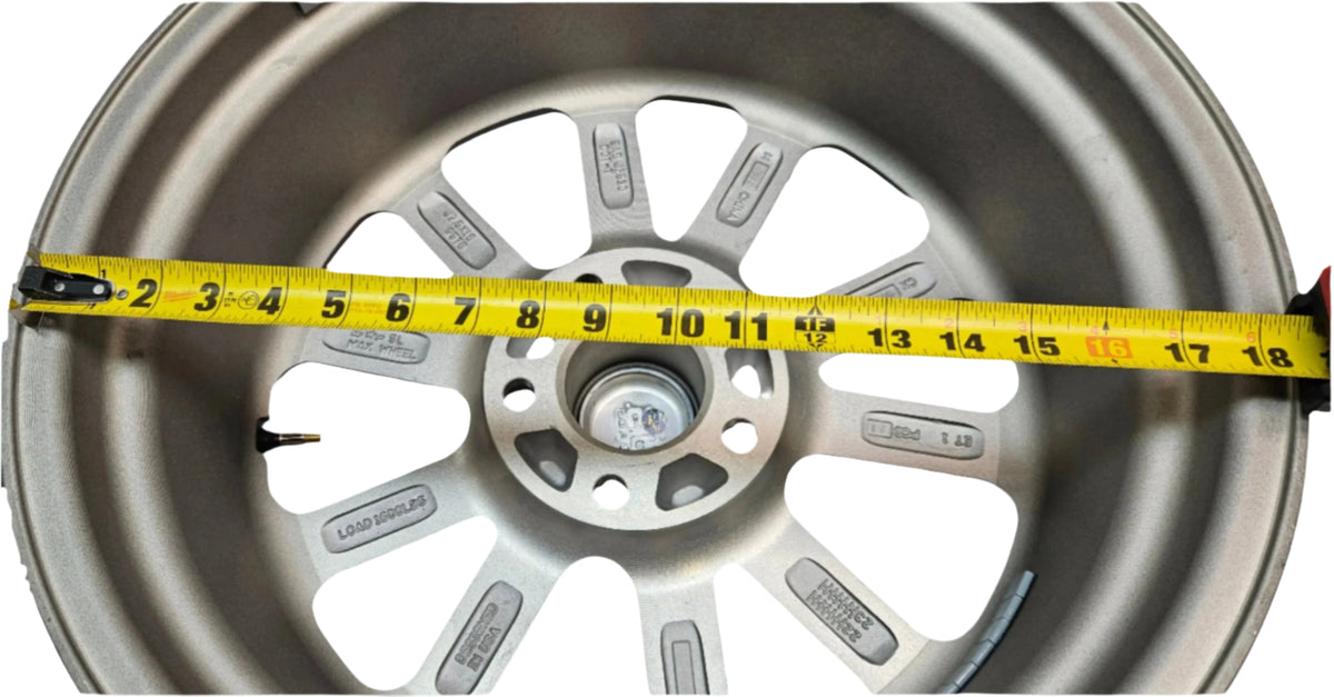 US MAGS U110 RAMBLER CHROME PLATED 18X9.5 SIZE 5X114.3 BOLT PATTERN 5.29 BACKSPACE U11018956552