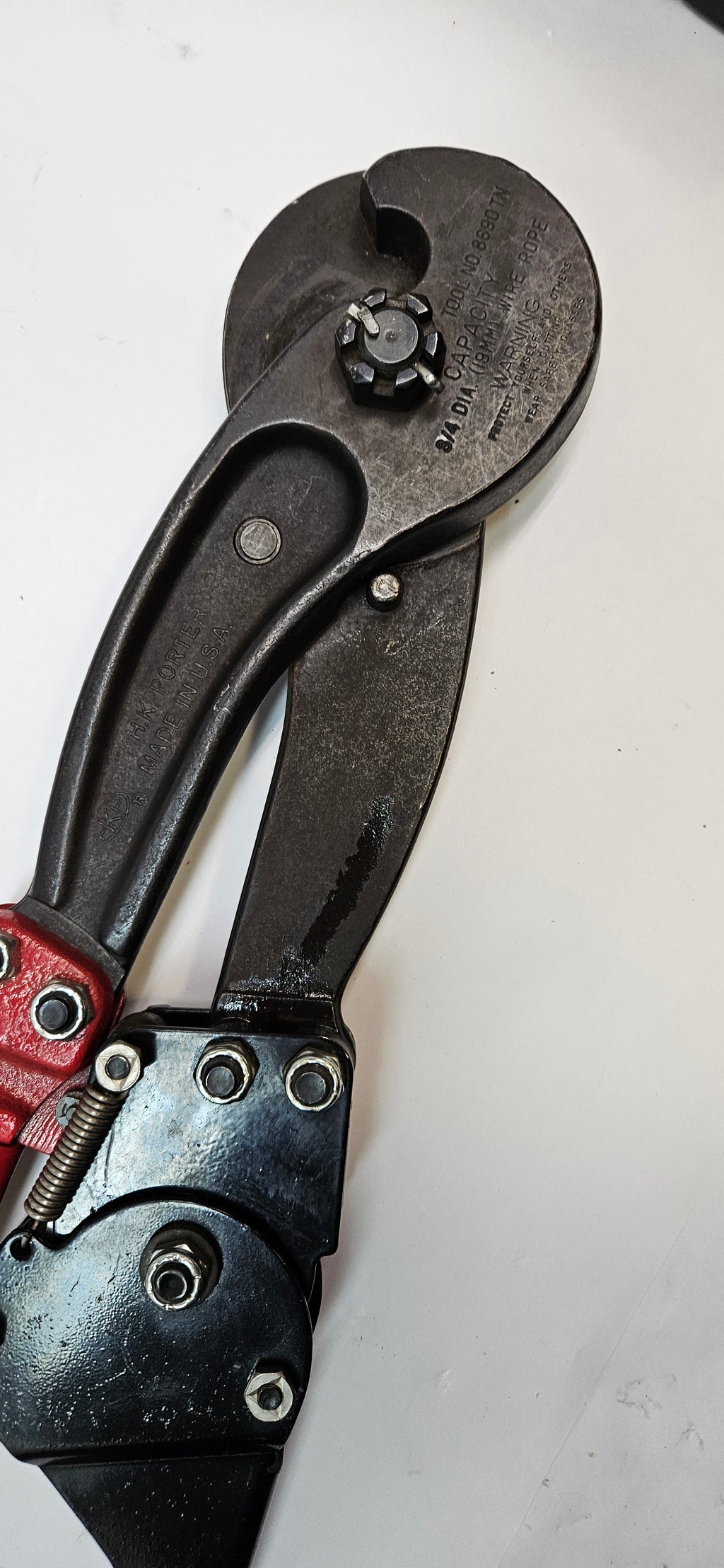 CRESCENT HK PORTER WIRE ROPE CUTTER RATCHET TYPE 36 IN. 8690TN