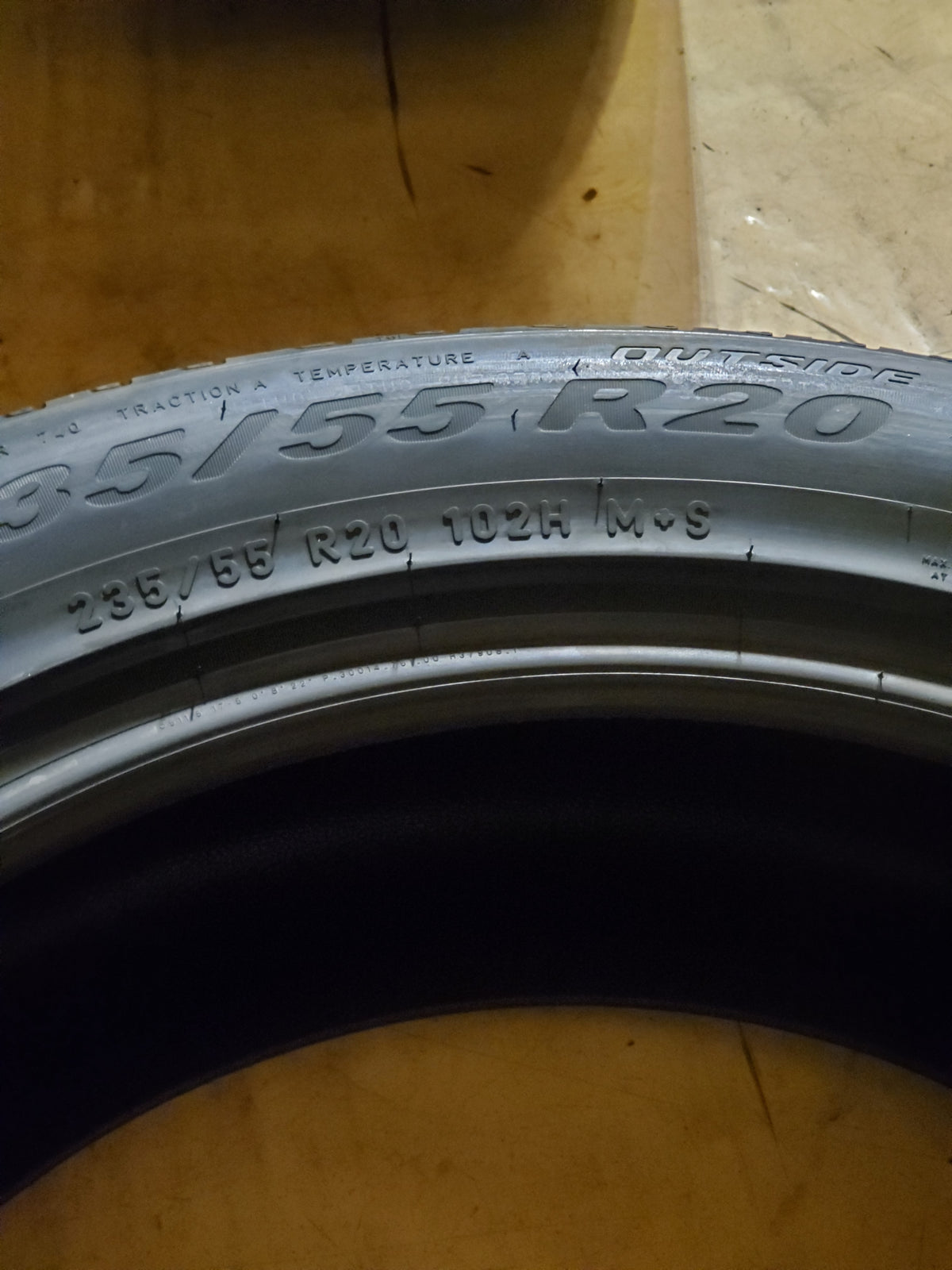 NOS BLEMISH PIRELLI SCORPION STRADA AS P 235 55 20 102H SL TIRE 2798800