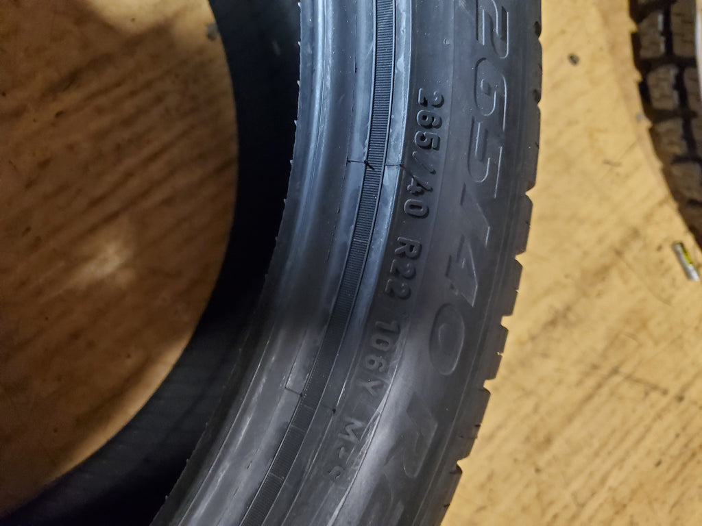 PIRELLI  SCORPION ZERO A/S PLUS  BSW P  265 40 22 106Y ALL SEASON TIRE 2567800