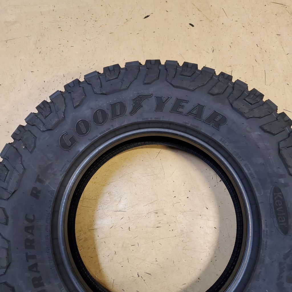2 GOODYEAR WRANGLER DURATRAC RT BSW LT 255 80 17 123/120Q 176315991