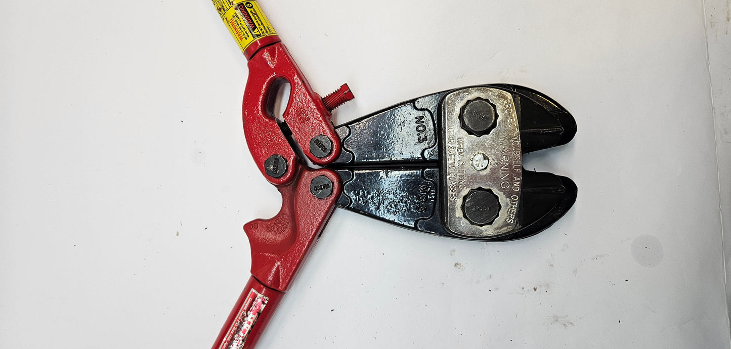 HK PORTER 36 IN. INDUSTRIAL GRADE BOLT CUTTER NO.3 0306MS