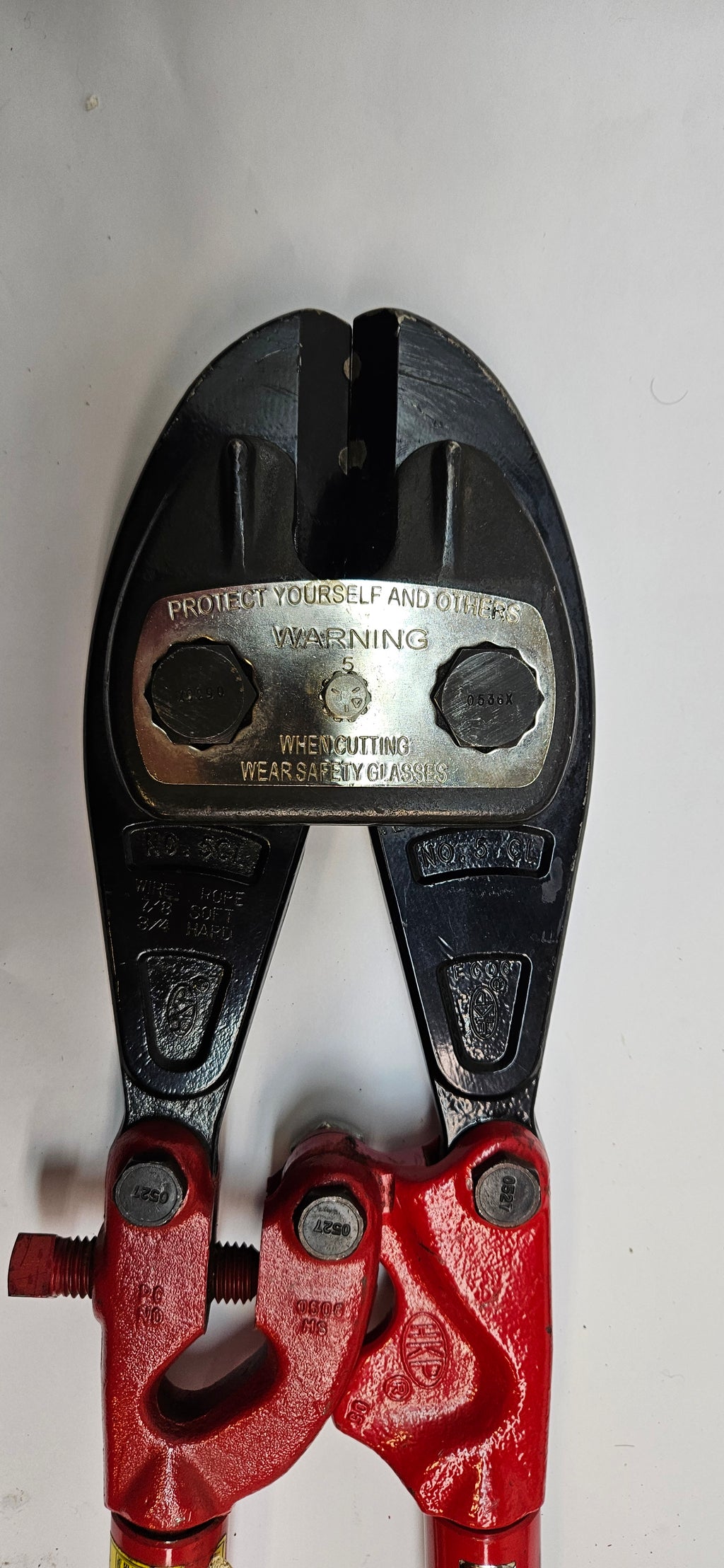 HK PORTER 43 IN. INDUSTRIAL GRADE CUTTER NO.5CL 7/8 SOFT 3/4 HARD