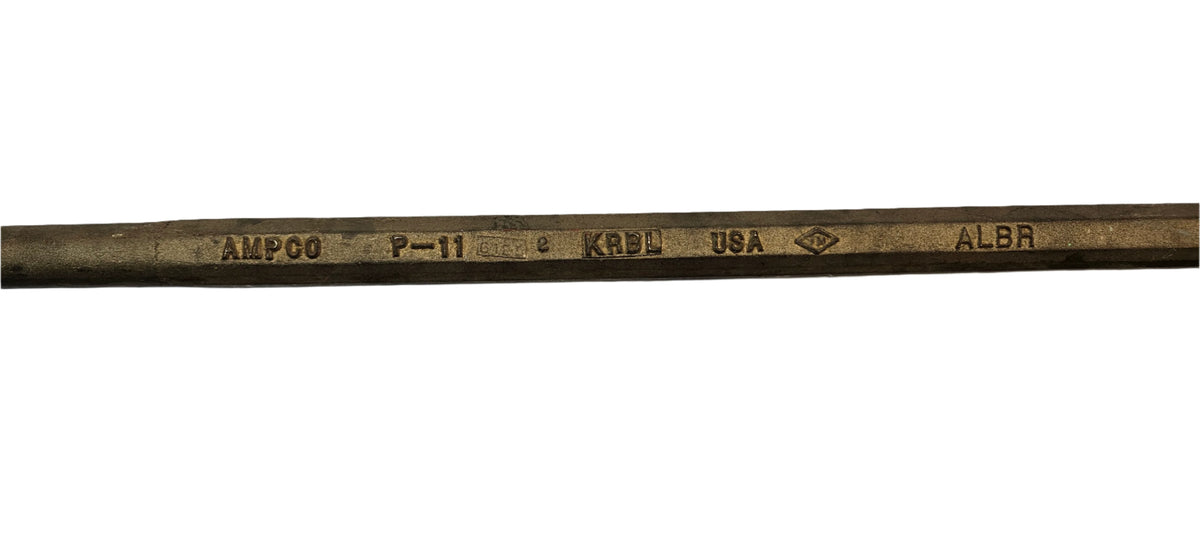 AMPCO P-11 60 IN. OAL PRY BAR NON-SPARKING NON-MAGNETIC CORROSION RESISTANT (ITEM B)